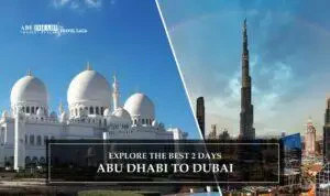 Places to visit in Abu Dhabi | Things to do in ABu Dhabi Blog Banner by Abu Dhabi Tourist Places