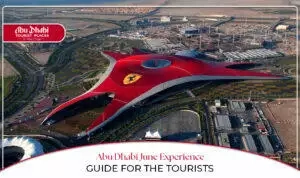 Abu Dhabi June travel guide | Things to do in Abu Dhabi in June Blog Banner by Abu Dhabi Tourist Places